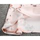 Romantic Print Sleeveless Mini Dress